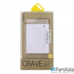 پاور بانک (شارژر همراه ) PRODA 12000 MAH سری CRAVE PPL-20