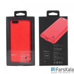 کیس محافظ و پاور بانک آیفون iPhone 6s  Rock P1 Power Case 2800mah