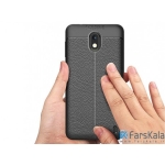 قاب ژله ای طرح چرم Auto focus Nokia 2