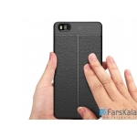 قاب ژله ای طرح چرم Auto focus Huawei P8 Lite