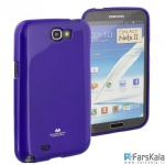 قاب محافظ ژله ای رنگی GOOSPERY MERCURY برای Samsung Galaxy Note 2