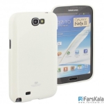 قاب محافظ ژله ای رنگی GOOSPERY MERCURY برای Samsung Galaxy Note 2