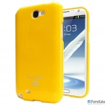 قاب محافظ ژله ای رنگی GOOSPERY MERCURY برای Samsung Galaxy Note 2