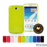 قاب محافظ ژله ای رنگی GOOSPERY MERCURY برای Samsung Galaxy Note 2