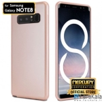 قاب محافظ ژله ای رنگی GOOSPERY MERCURY برای Samsung Galaxy Note 8