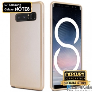 قاب محافظ ژله ای رنگی GOOSPERY MERCURY برای Samsung Galaxy Note 8