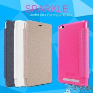 کیف نیلکین Nillkin Sparkle Leather Case Xiaomi Redmi 3