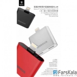 تبدیل 2 کاره لایتنینگ بیسوس مدل Baseus Ip to Double Ip Socket Adapter L39