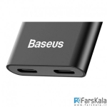 تبدیل 2 کاره لایتنینگ بیسوس مدل Baseus Ip to Double Ip Socket Adapter L39