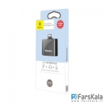 تبدیل 2 کاره لایتنینگ بیسوس مدل Baseus Ip to Double Ip Socket Adapter L39