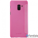 کیف نیلکین (Nillkin Sparkle Leather Case Samsung Galaxy A8 (2018