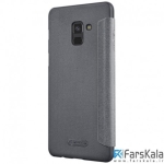 کیف نیلکین (Nillkin Sparkle Leather Case Samsung Galaxy A8 Plus (2018