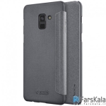 کیف نیلکین (Nillkin Sparkle Leather Case Samsung Galaxy A8 Plus (2018