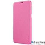 کیف نیلکین (Nillkin Sparkle Leather Case Samsung Galaxy A8 Plus (2018