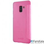 کیف نیلکین (Nillkin Sparkle Leather Case Samsung Galaxy A8 Plus (2018