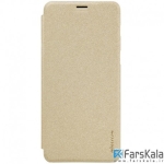 کیف نیلکین (Nillkin Sparkle Leather Case Samsung Galaxy A8 Plus (2018
