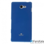 قاب محافظ ژله ای رنگی GOOSPERY MERCURY برای Sony Xperia M2