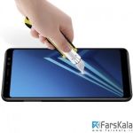 محافظ صفحه نمایش شیشه ای برای Nillkin Amazing 3D CP+ Max Samsung Galaxy A8 Plus
