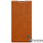 کیف چرمی نیلکین Nillkin Qin Leather Case Sony Xperia XA2 Ultra