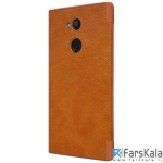 کیف چرمی نیلکین Nillkin Qin Leather Case Sony Xperia XA2 Ultra