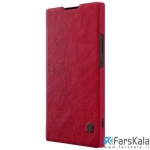 کیف چرمی نیلکین Nillkin Qin Leather Case Sony Xperia XA2 Ultra