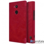کیف چرمی نیلکین Nillkin Qin Leather Case Sony Xperia XA2 Ultra