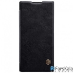 کیف چرمی نیلکین Nillkin Qin Leather Case Sony Xperia XA2 Ultra