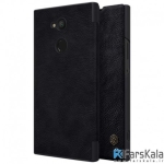 کیف چرمی نیلکین Nillkin Qin Leather Case Sony Xperia XA2 Ultra