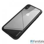 قاب نیلکین Apple iPhone X مدل Tempered cover