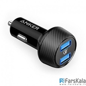 شارژر فندکی Anker PowerDrive Speed 2QC Car Charger A2228