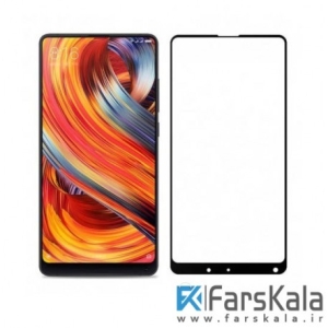 محافظ صفحه نمایش تمام چسب با پوشش کامل  Glass Xiaomi Mi Mix 2