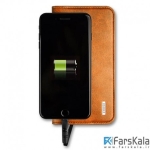 کیف چرمی و پاور بانک Zhuse ZS-PB-016 6800mAh Power Bank And Leather Bag
