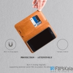 کیف چرمی و پاور بانک Zhuse ZS-PB-016 6800mAh Power Bank And Leather Bag