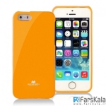 قاب محافظ ژله ای رنگی GOOSPERY MERCURY برای Apple iphone 8
