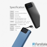 پاور بانک rock P40 QC3.0 Power Bank 10000mAh