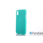 قاب ژله ای رنگی Apple iphone X