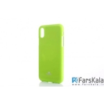 قاب ژله ای رنگی Apple iphone X
