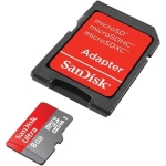 رم میکرو اس‌دی 8 گیگابایت SanDisk Class 10