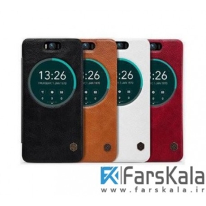کیف چرمی نیلکین Nillkin Qin Leather Case Asus Zenfone Max ZC550KL
