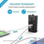 شارژر فندکی 5 پورت انکر Anker A2311 PowerDrive 50W 5-Port Car Charger