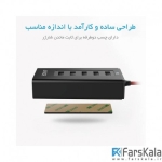 شارژر فندکی 5 پورت انکر Anker A2311 PowerDrive 50W 5-Port Car Charger