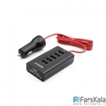شارژر فندکی 5 پورت انکر Anker A2311 PowerDrive 50W 5-Port Car Charger