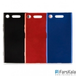 قاب محافظ ژله ای رنگی Colorful Jelly Case Sony Xperia XZ1