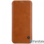 کیف چرمی نیلکین Nillkin Qin Leather Case Samsung Galaxy S9