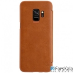 کیف چرمی نیلکین Nillkin Qin Leather Case Samsung Galaxy S9