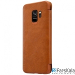 کیف چرمی نیلکین Nillkin Qin Leather Case Samsung Galaxy S9