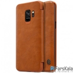 کیف چرمی نیلکین Nillkin Qin Leather Case Samsung Galaxy S9