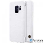 کیف چرمی نیلکین Nillkin Qin Leather Case Samsung Galaxy S9