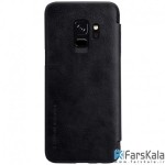 کیف چرمی نیلکین Nillkin Qin Leather Case Samsung Galaxy S9