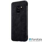 کیف چرمی نیلکین Nillkin Qin Leather Case Samsung Galaxy S9